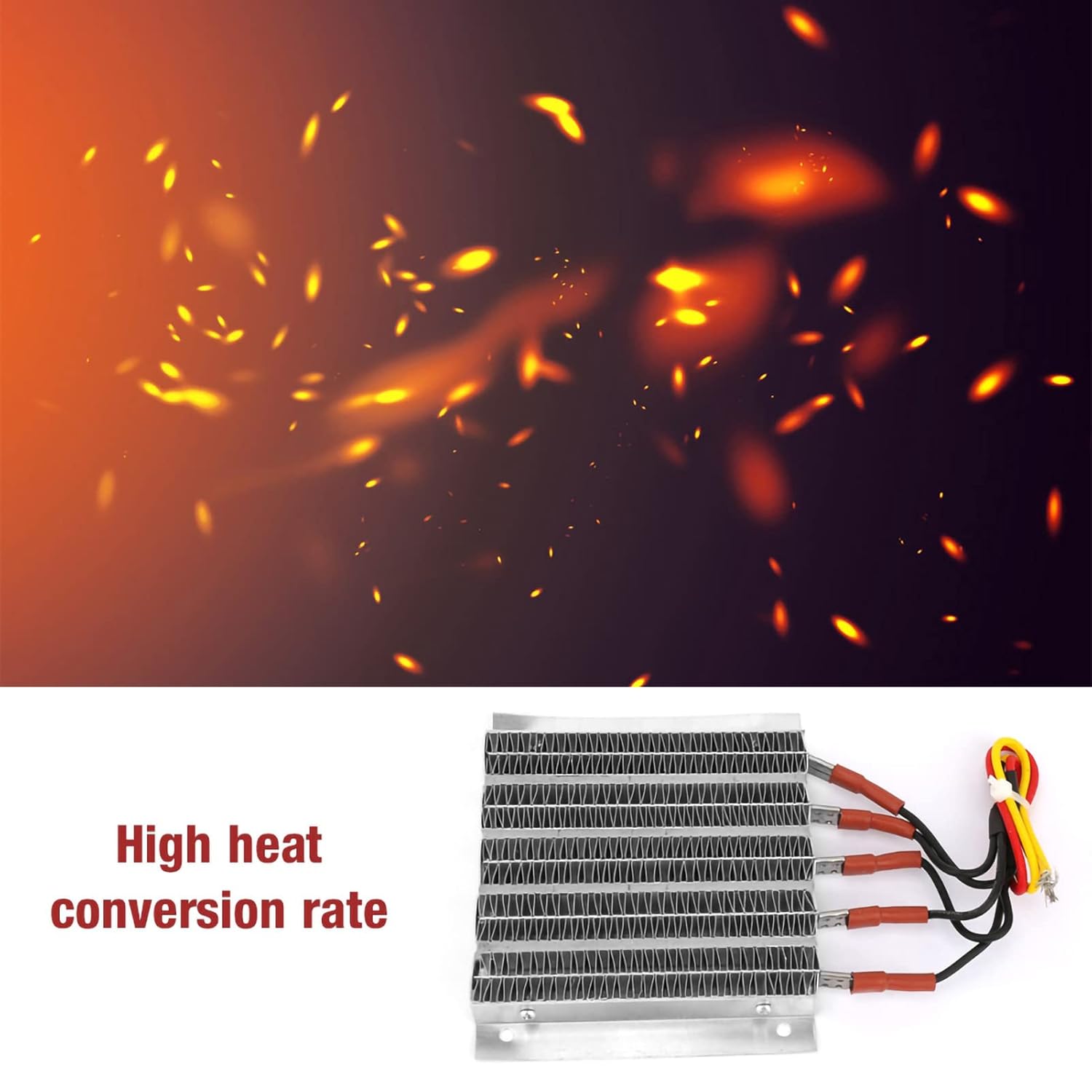 Jeanoko 1000W PTC Ripple Heater for Wax Melter