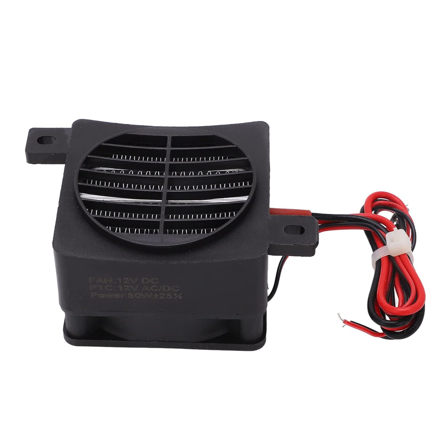 DAUERHAFT PTC Ceramic Fan Heater 12V 50W Compact Space Heater