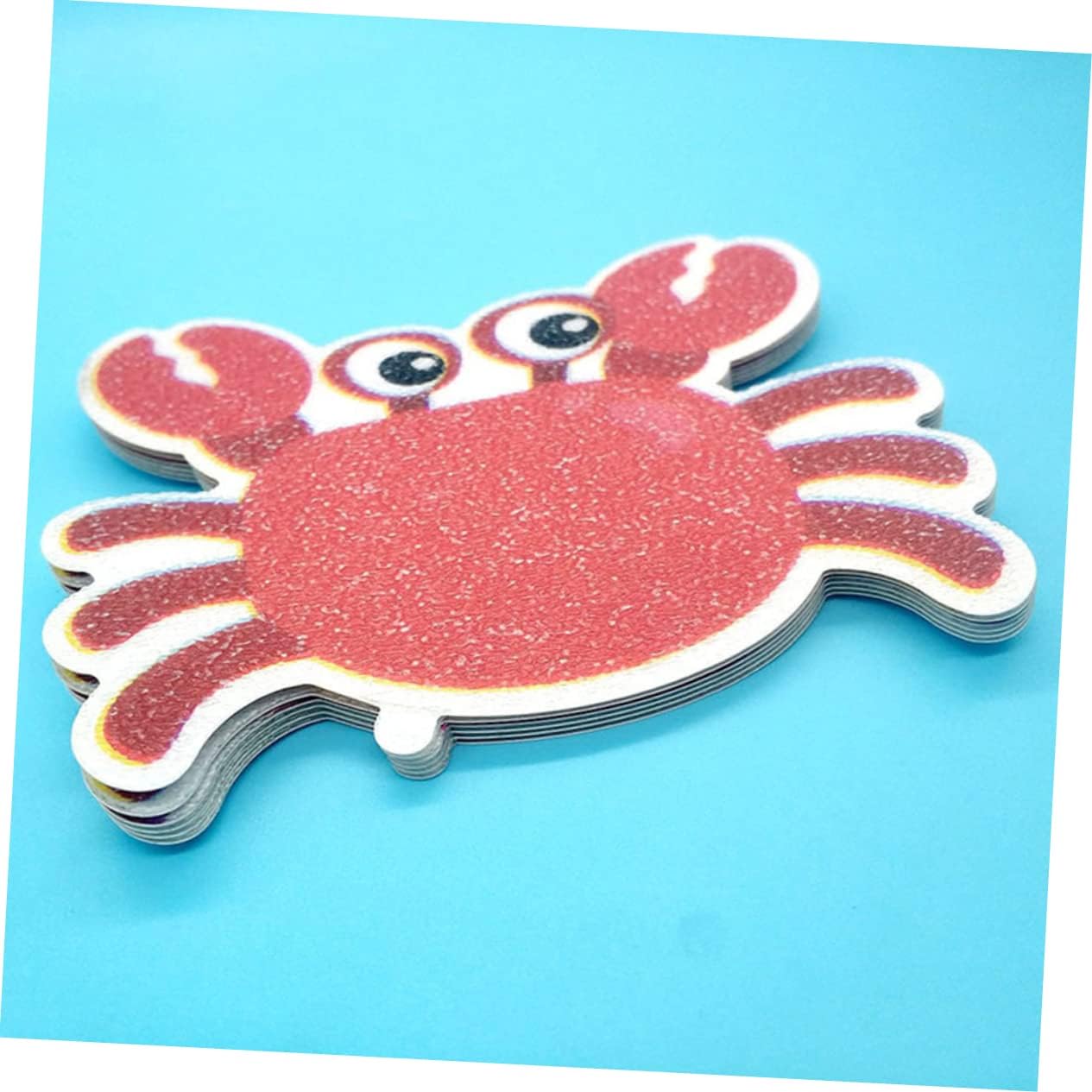 Marine Crab Non-Slip Stickers 5pcs for Bathroom Safety
