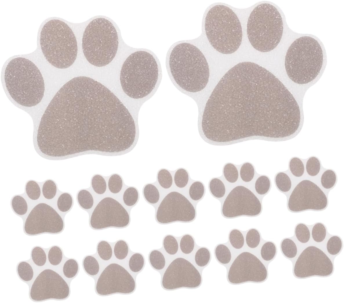 FUNOMOCYA Bathtub Slip Stickers 20pcs Dog Paw Decals