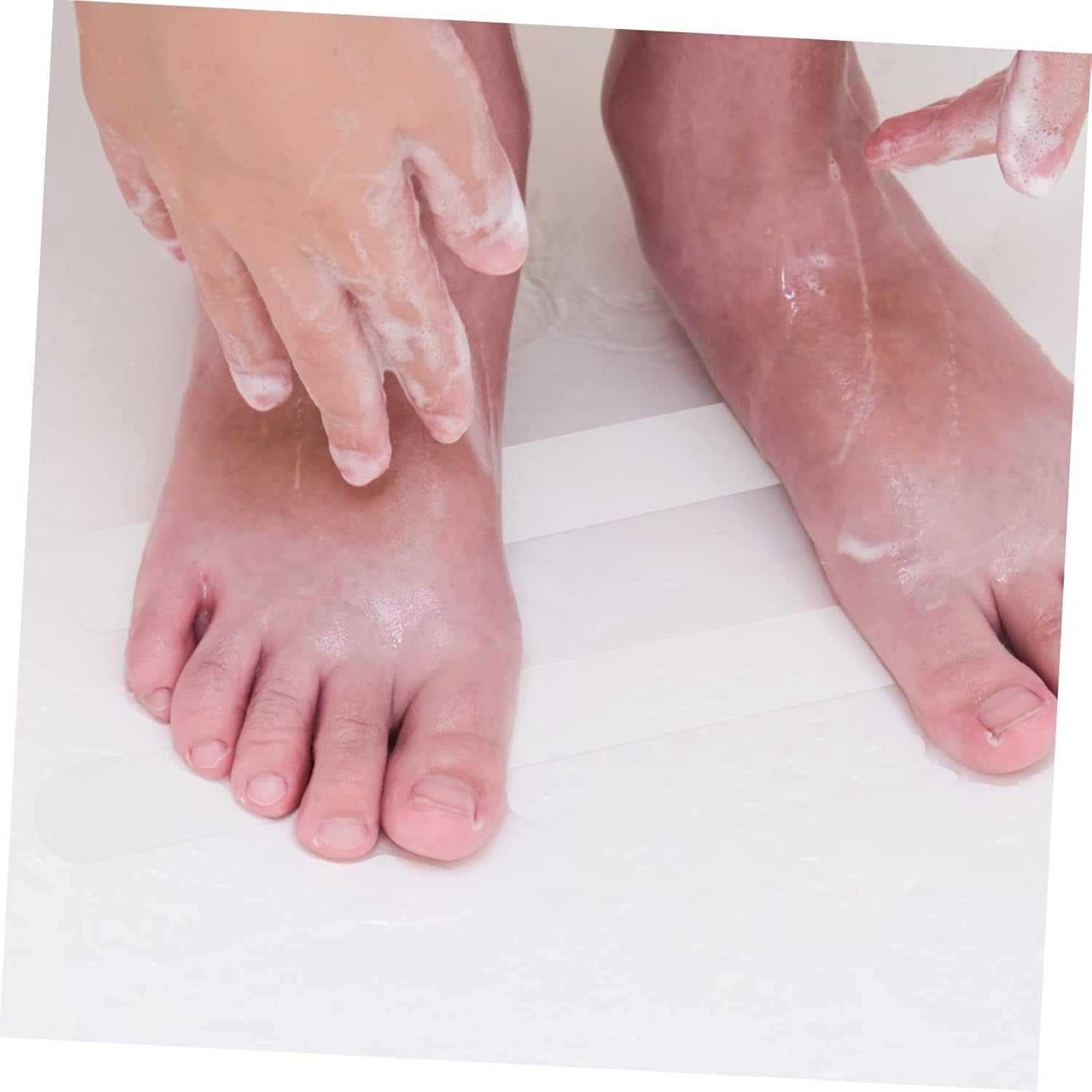 Cabilock 6Pcs Clear Non-Slip Bathroom Stickers