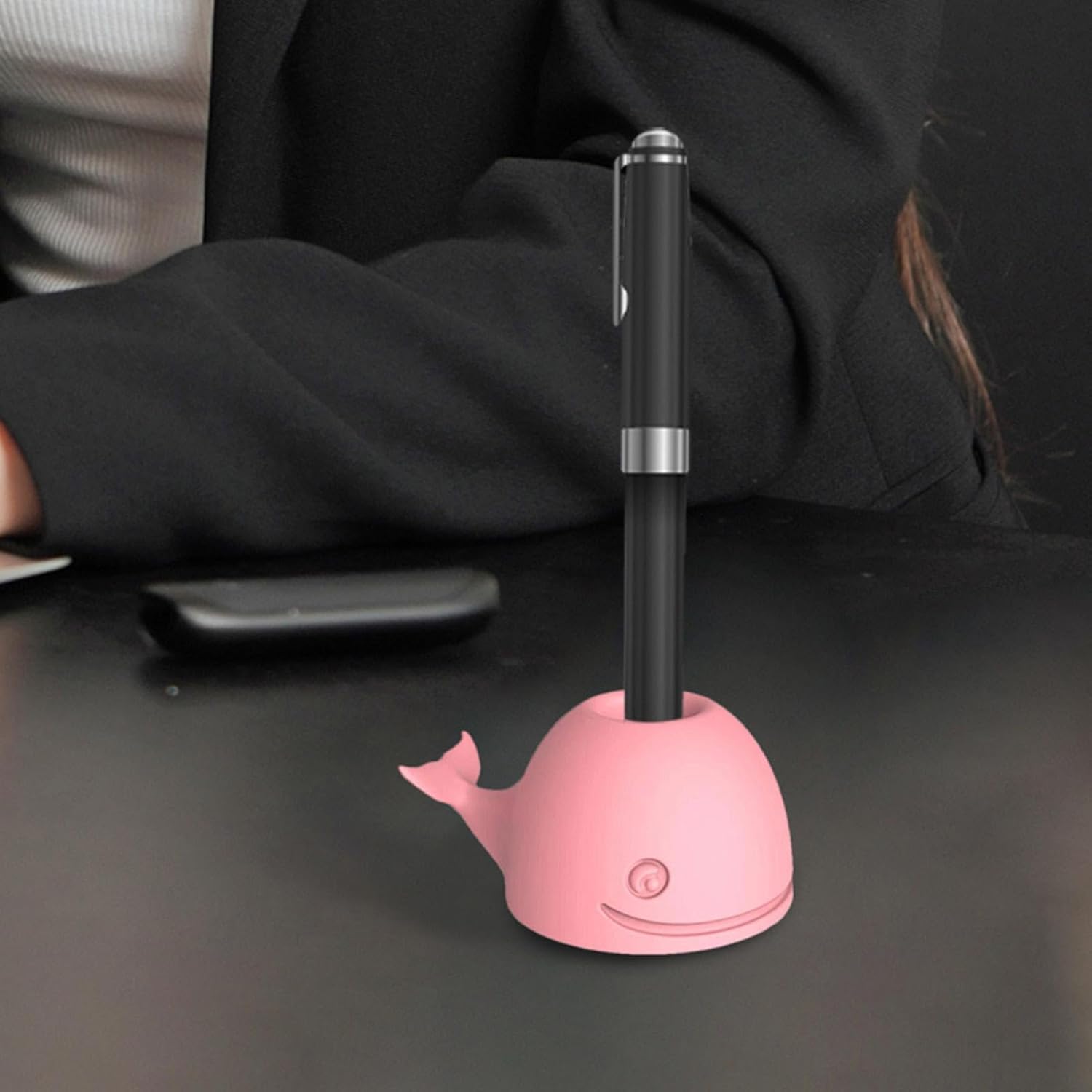 Cute Whale Toothbrush Holder - Non-Slip Siliconne for Kids