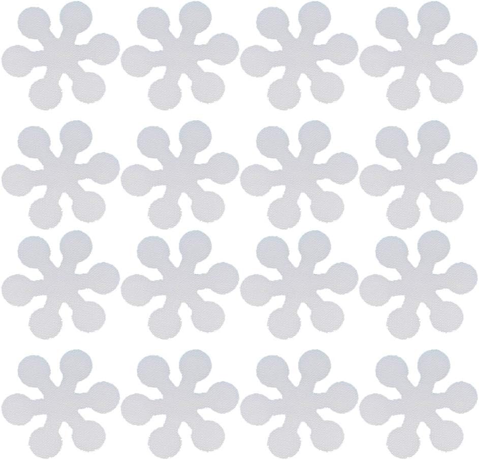 Cabilock 20 Pack Snowflake Non-Slip Bath Treads