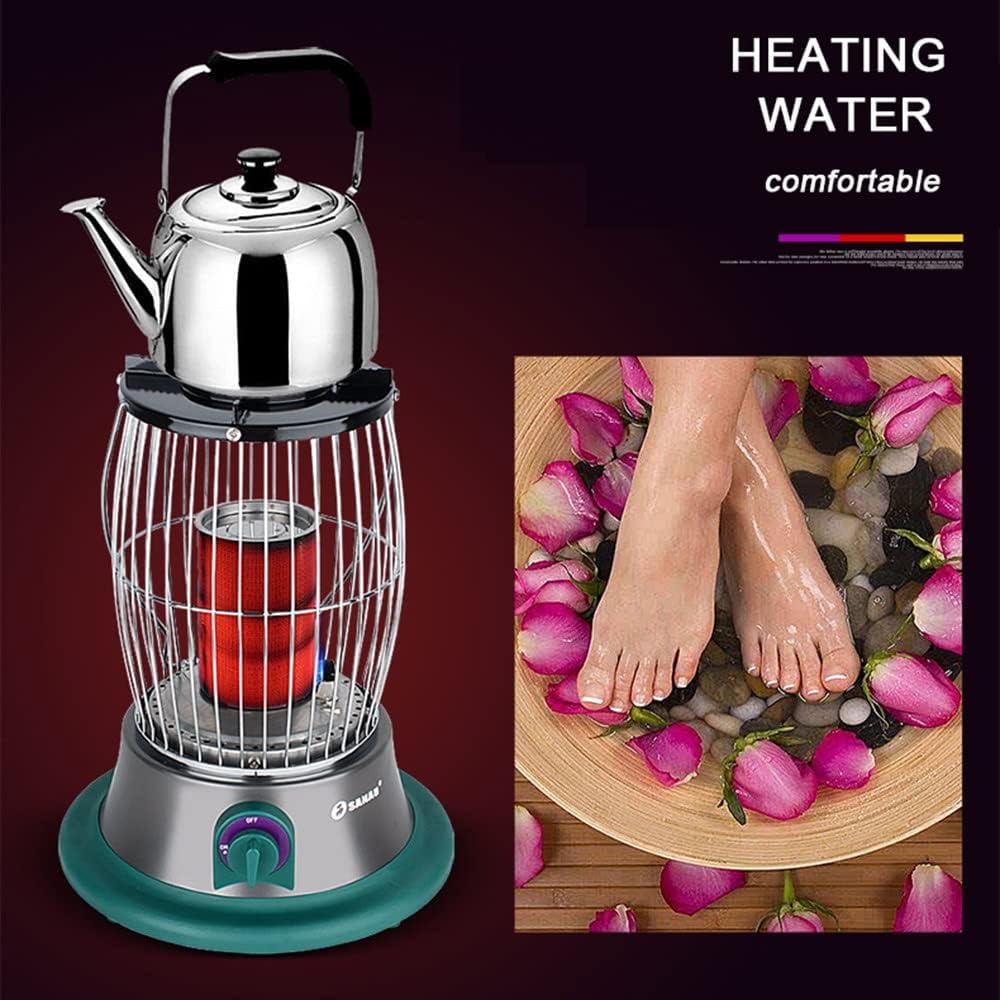 WEBUP LP Gas Heater Propane Space Heater with Handle and Regulator