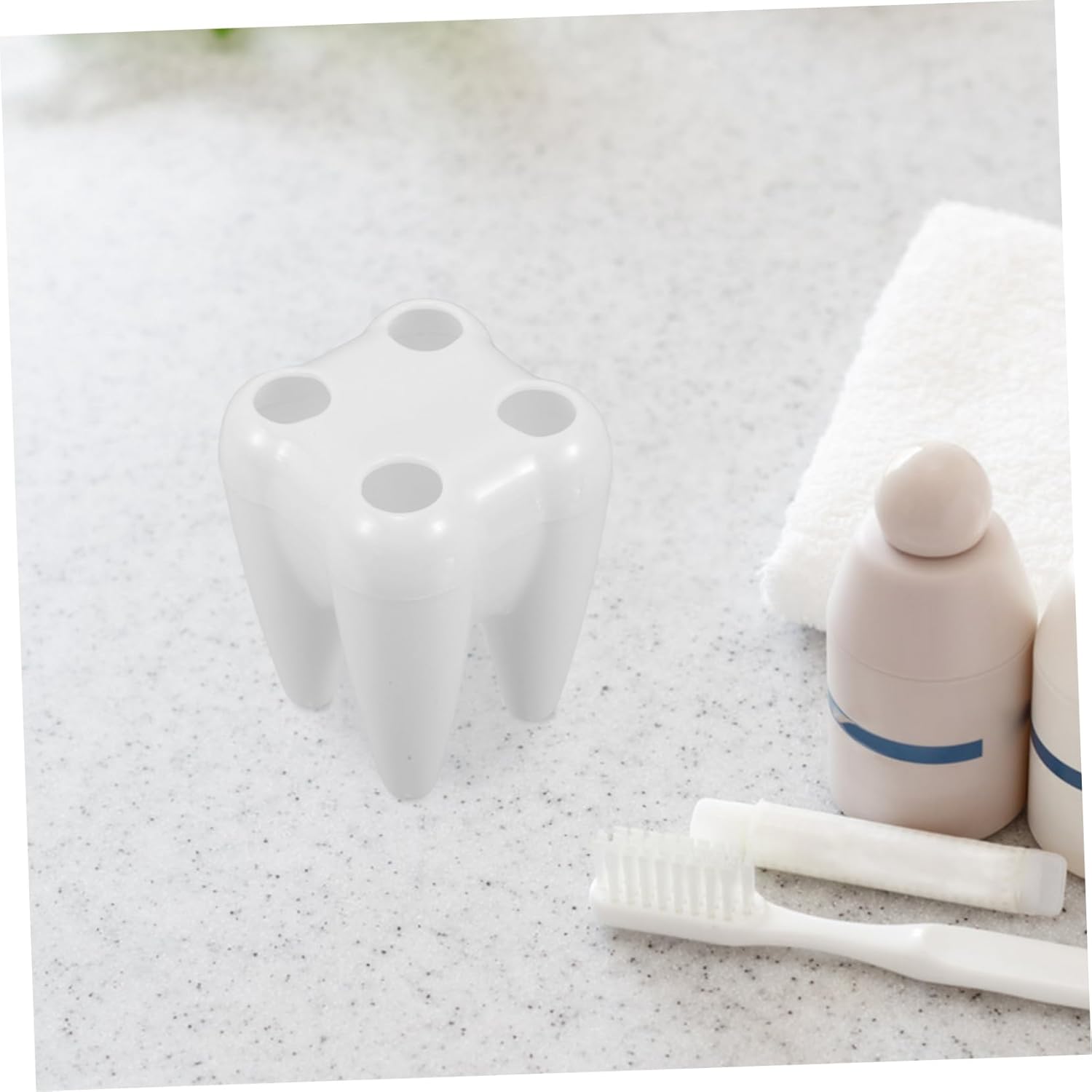 RORPOIR Toothbrush Rack with Suction Cup Storage Holder