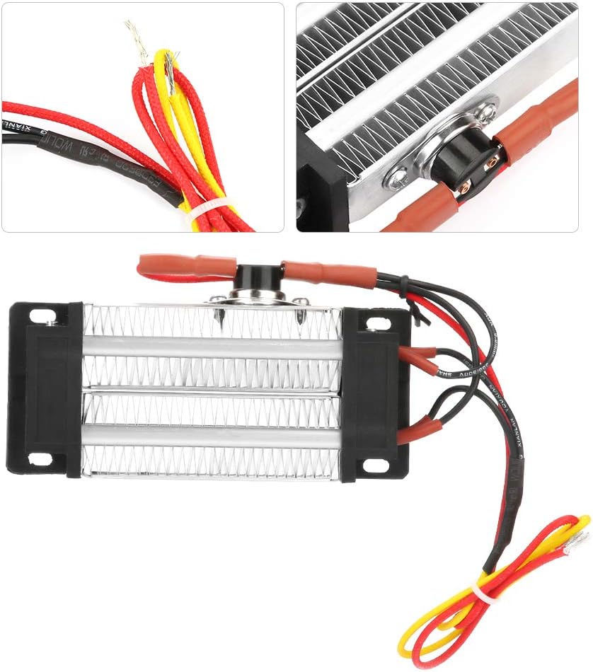 Walfront Ceramic Air Heater 110V 300W Insulated