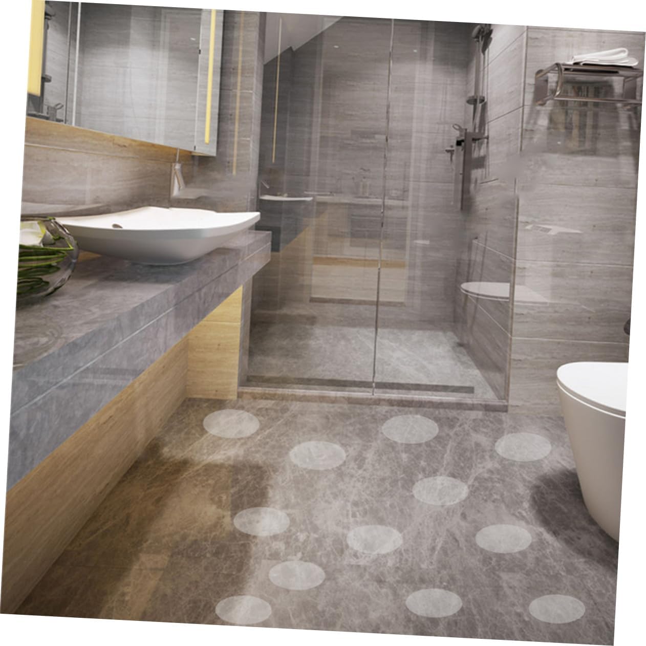 36pcs Peva Anti-Slip Stickers for Bathroom Safety