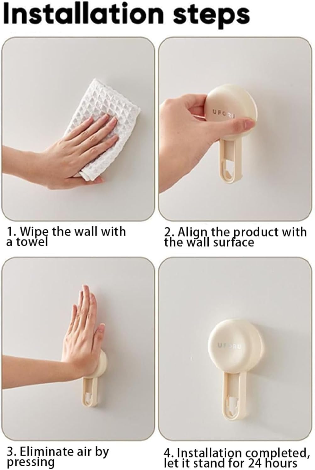 Cute Robot Bathroom Organizer with Suction Cup Mount