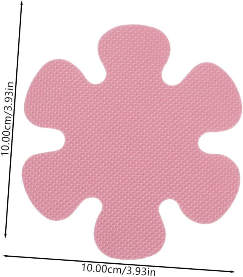 Zerodeko 20PCS Non-Slip Flower Stickers for Bath Stairs