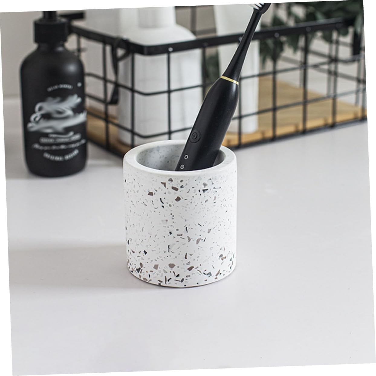 Ciieeo Universal Suction Toothbrush Holder for Bathroom and Desktop