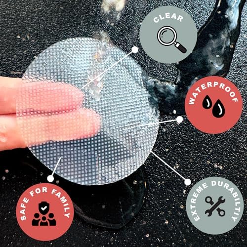 Quart Pint Non Slip Bathtub Stickers with Scraper