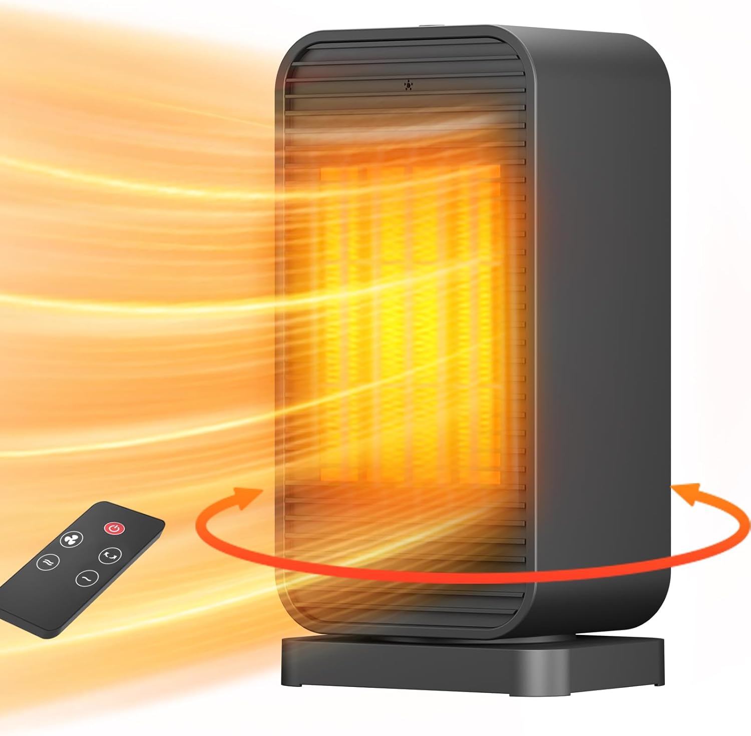 Flowbreeze 2-in-1 Heater Fan with Remote
