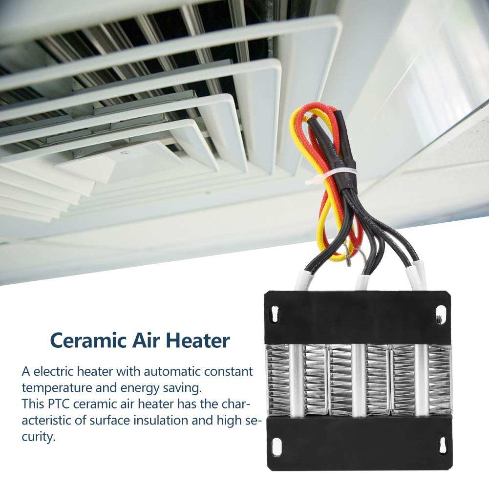 Akozon PTC Ceramic Air Heater 12V 150W Insulated
