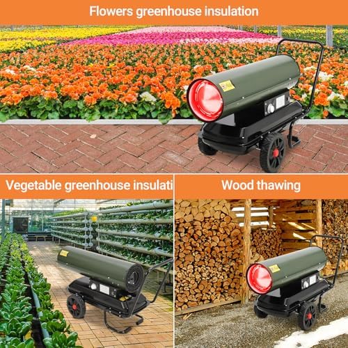 Towallmark 125000 BTU Kerosene and Diesel Space Heater