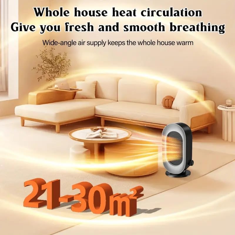 SITIEPA 3-Mode Portable Electric Heater with Safety Features