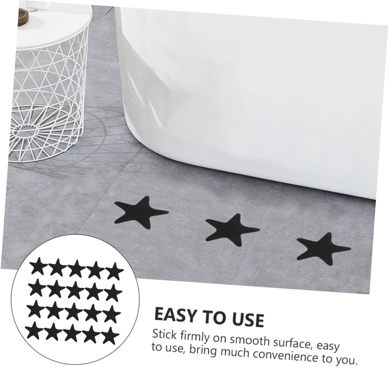 40PCS Non-Slip Stickers for Bath Shower Stairs