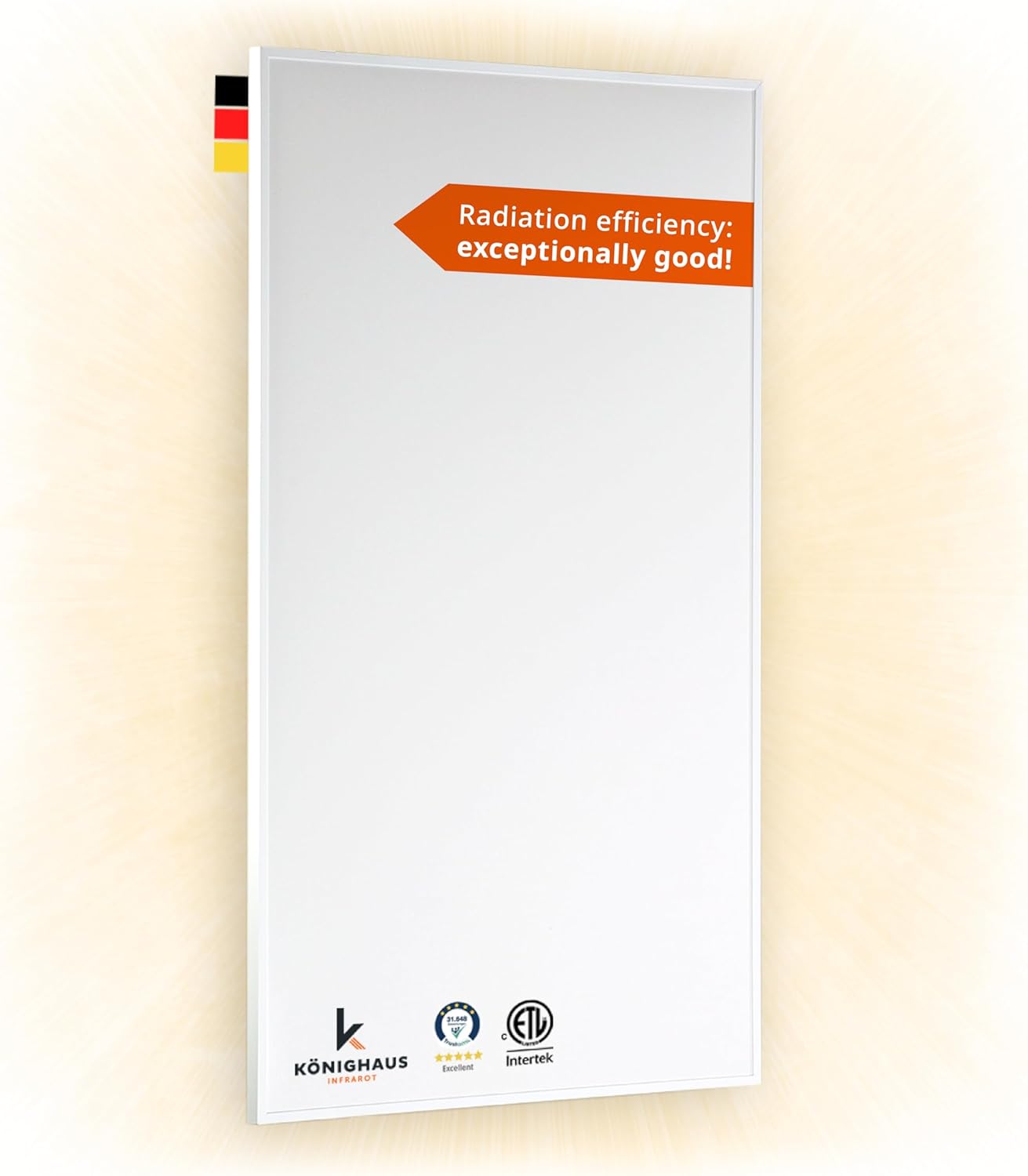 Knighaus Infrared Wall Heater - Efficient Quiet