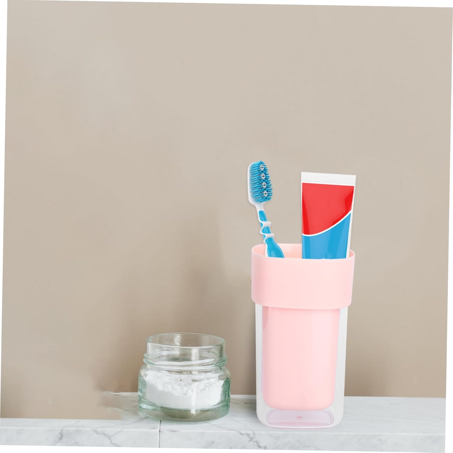 HOODANCOS 1Pc Portable Toothbrush Storage Box