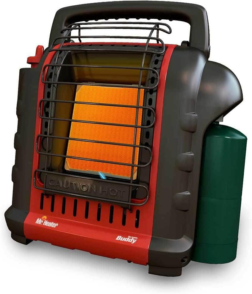 Mr Heater MH9X 4-9000 BTU Portable Buddy Heater Travel Bundle