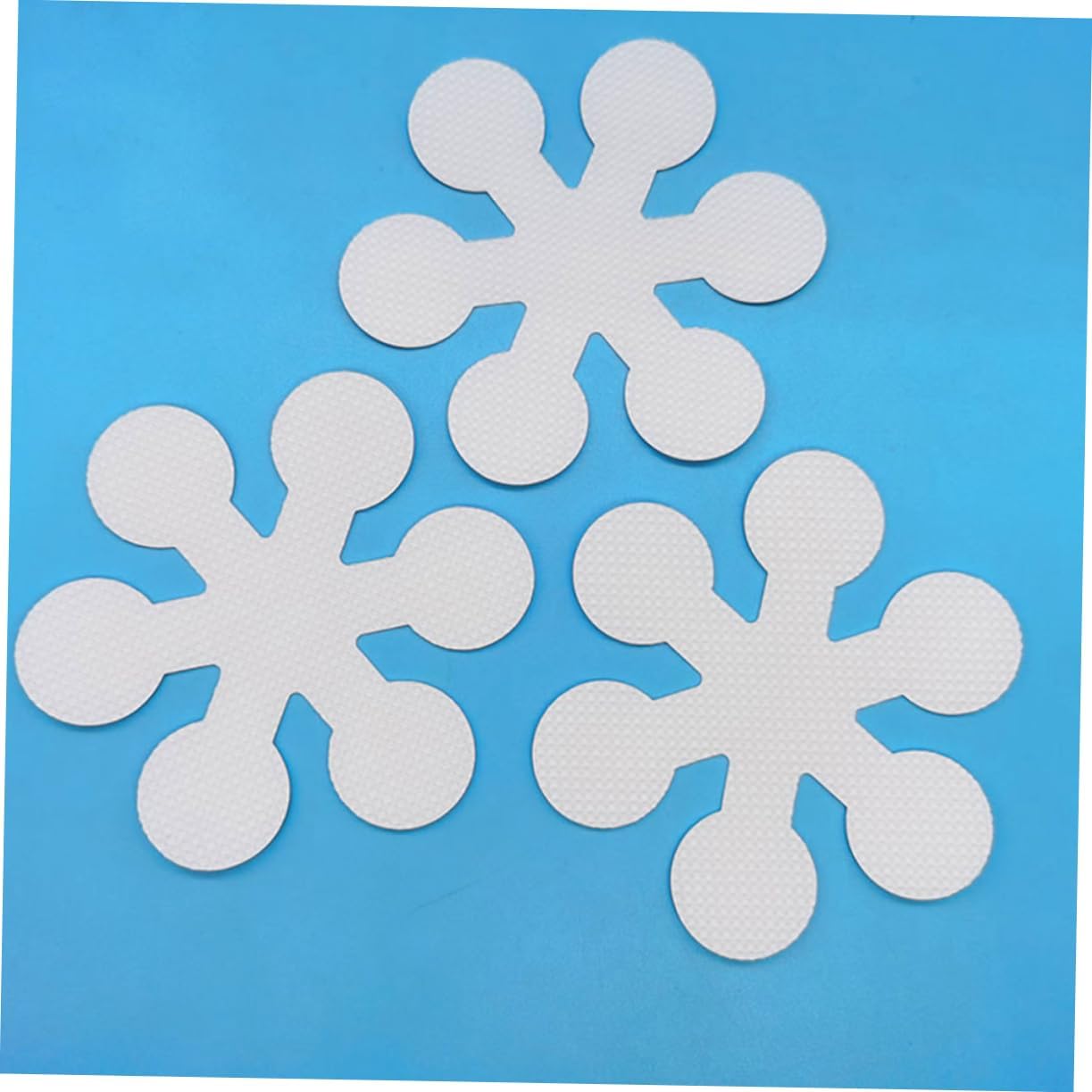 WOONEKY 20 Pack Snowflake Non-Slip Bath Tub Stickers