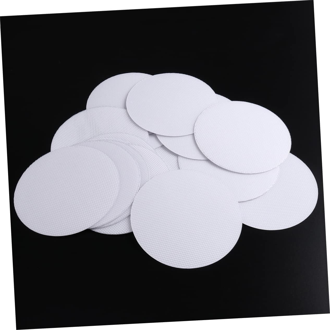 30 Pcs White Non-Slip Bath Stickers Peva Material