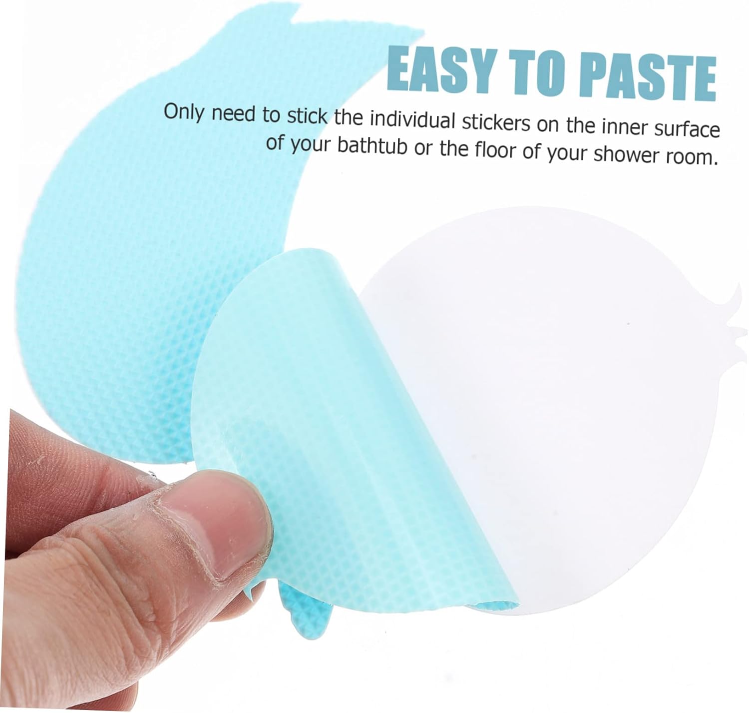 Zerodeko 24pcs Non-Slip Bath Tub Stickers 1