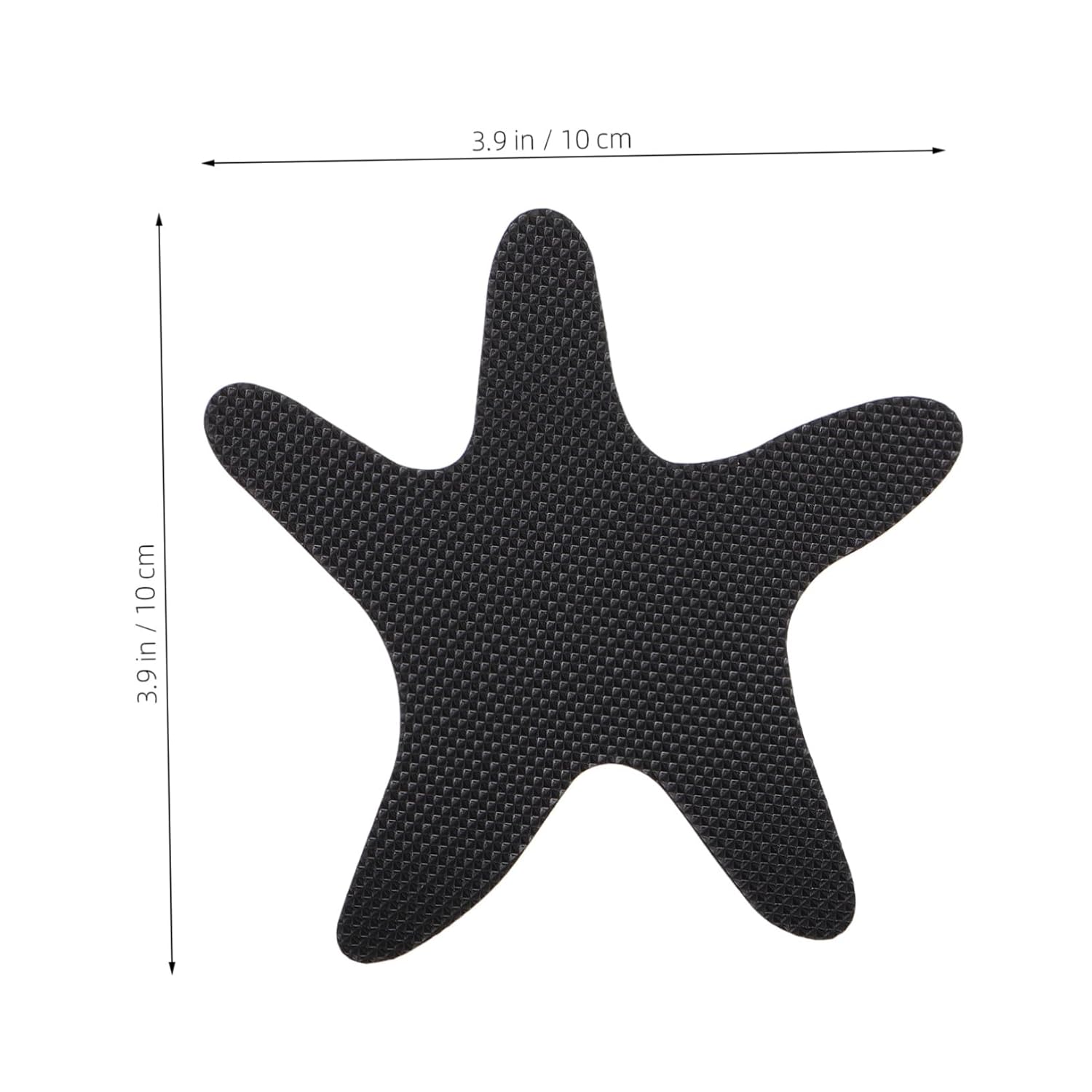 SUPVOX 6pcs Sea Star Non-Slip Bath Stickers