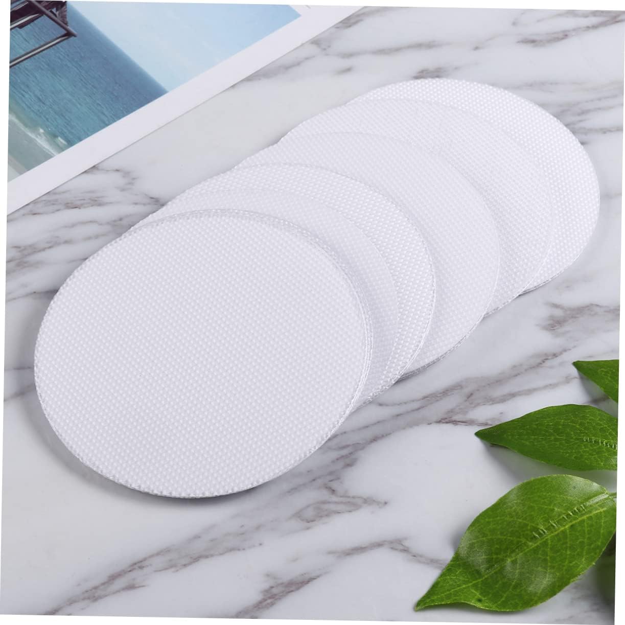 ABOOFAN 30 Pcs Round Bathtub Stickers Non-Slip Waterproof