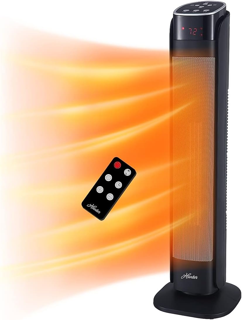 WarmWave Deluxe 30 Ceramic Space Heater with Remote Control