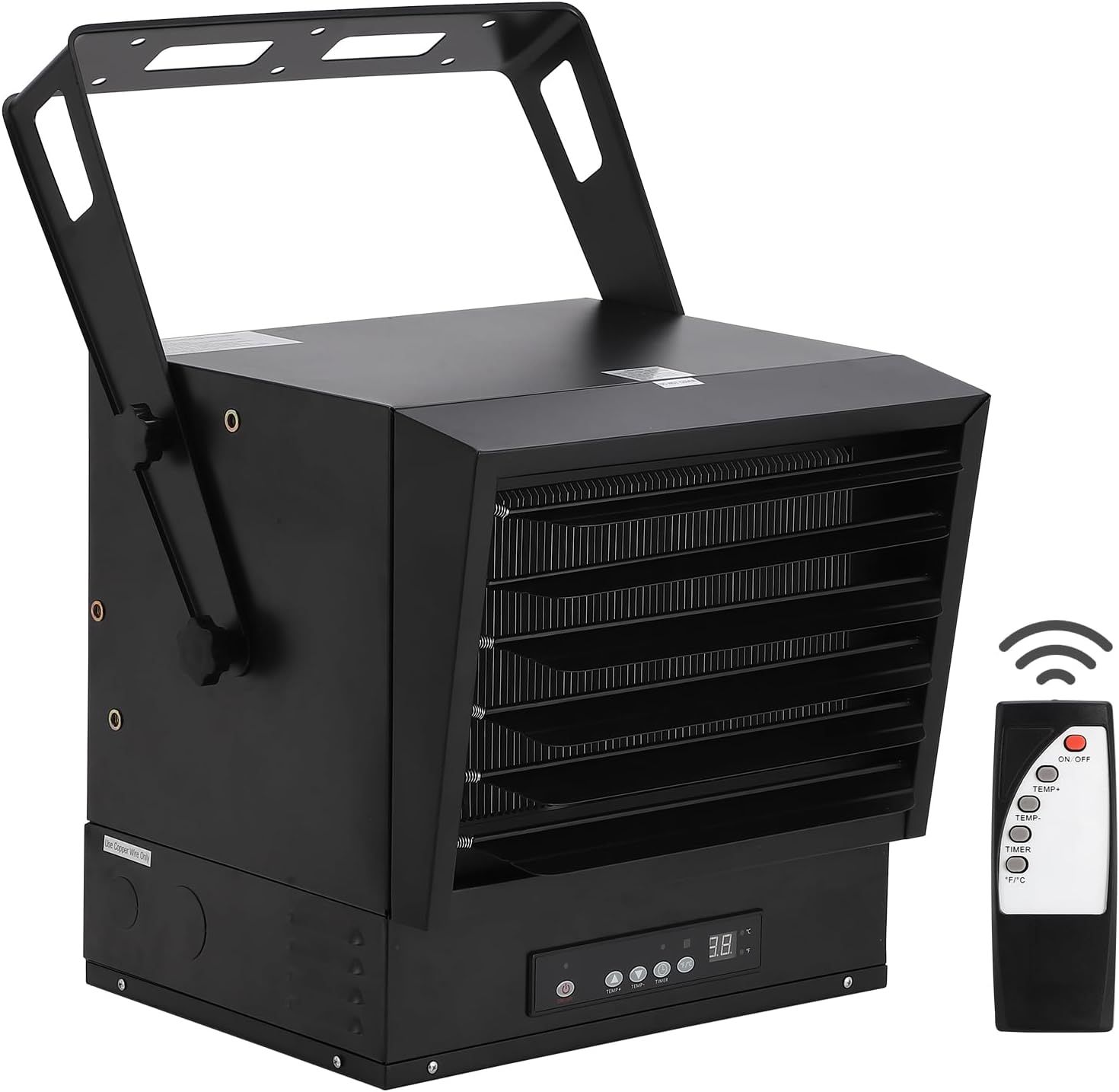 10000W Garage Heater with Remote Control and 12H Timer