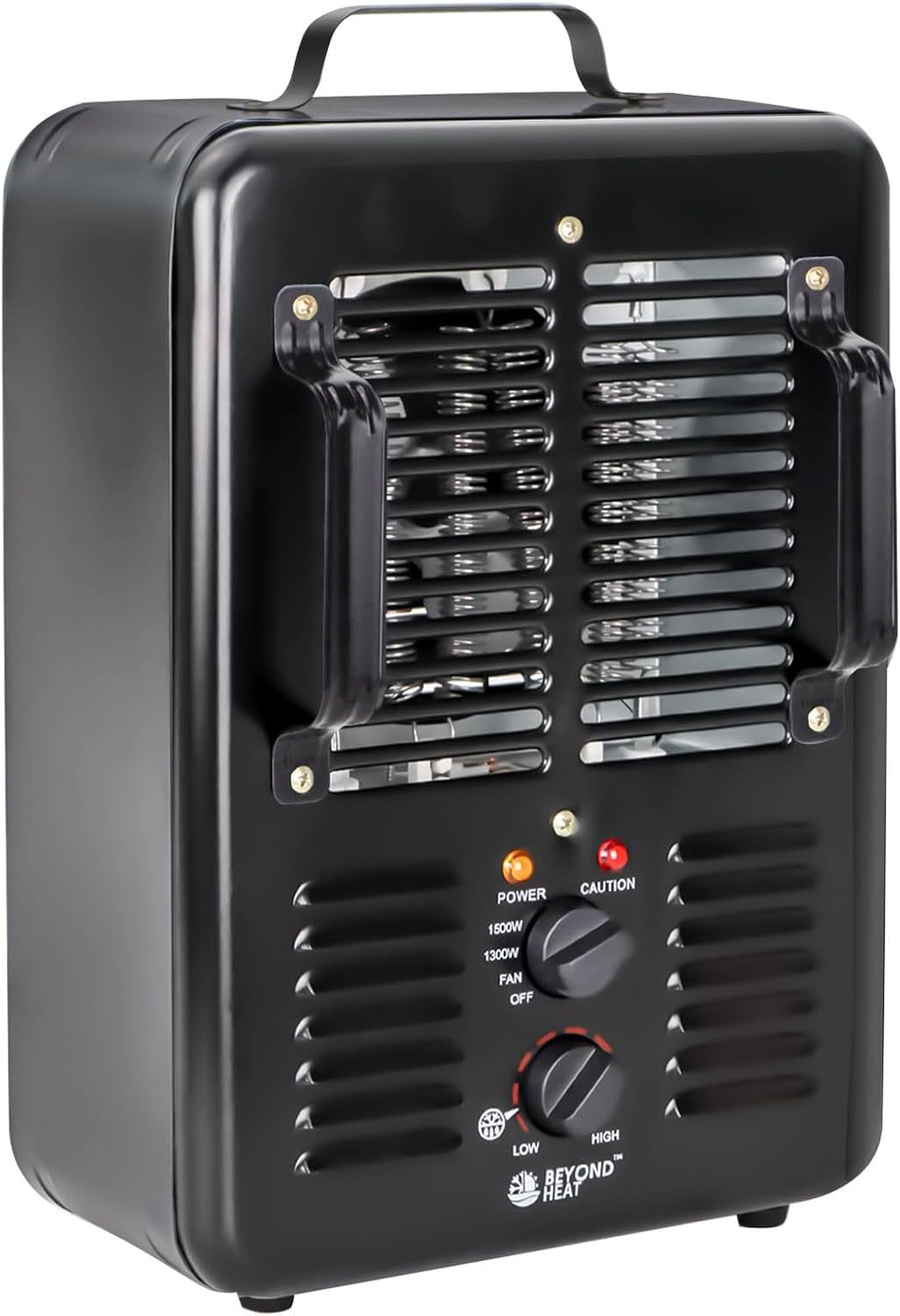 Milkhouse Space Heater with Thermostat and 3 Heat Settings