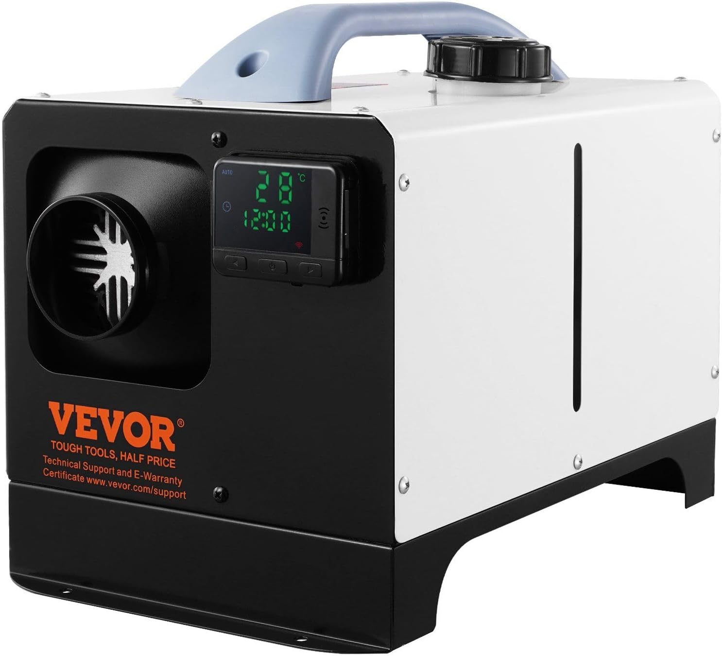 CooFel 5-8KW Diesel Heater with Remote Control and LCD Screen