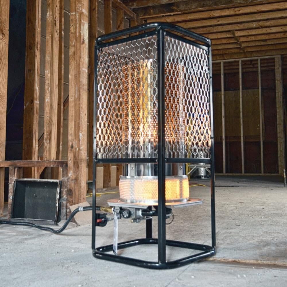 Mr Heater F270800 125000 BTU Propane Radiant Heater - Black