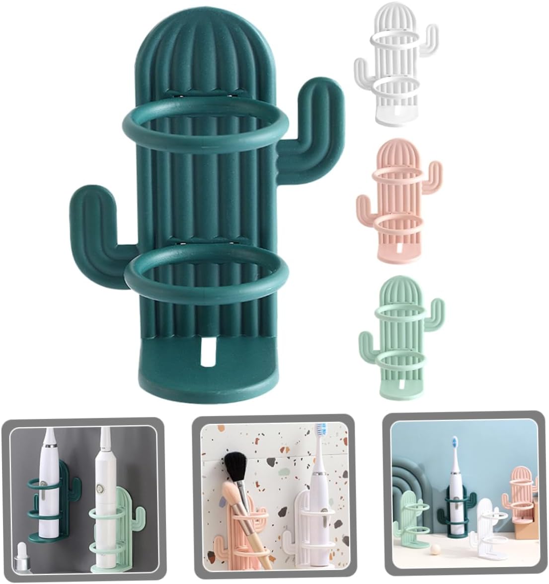 Ciieeo Wall Mounted Toothbrush Holder Organizer