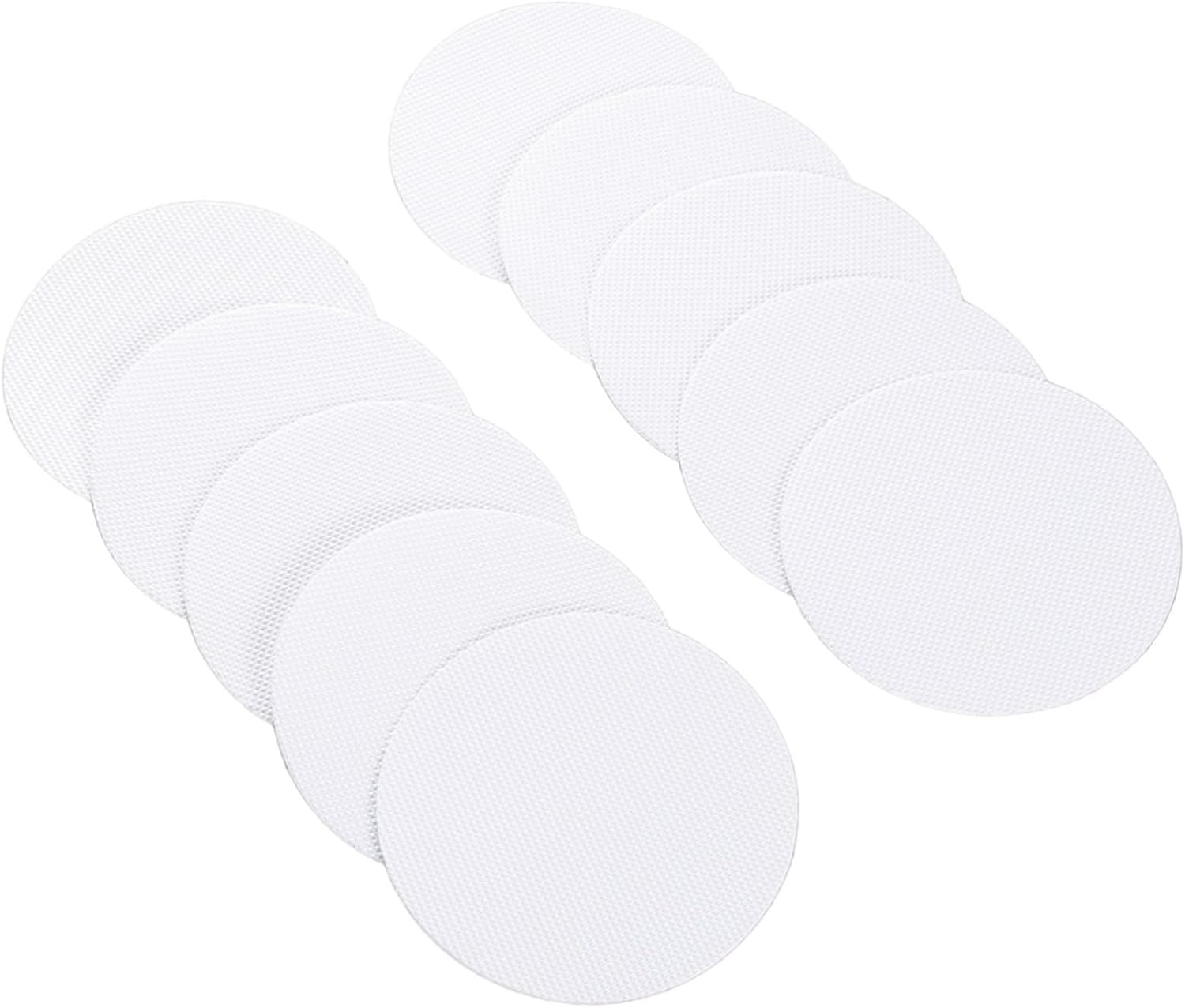 PRETYZOOM 10 Pcs 4x4 Anti-Slip Bathtub Stickers
