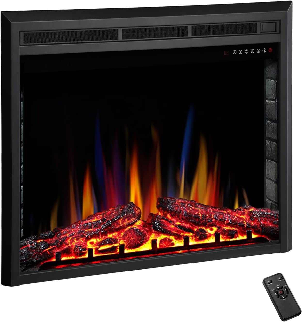 RWFLAME 39 Electric Fireplace Insert with Touch Screen