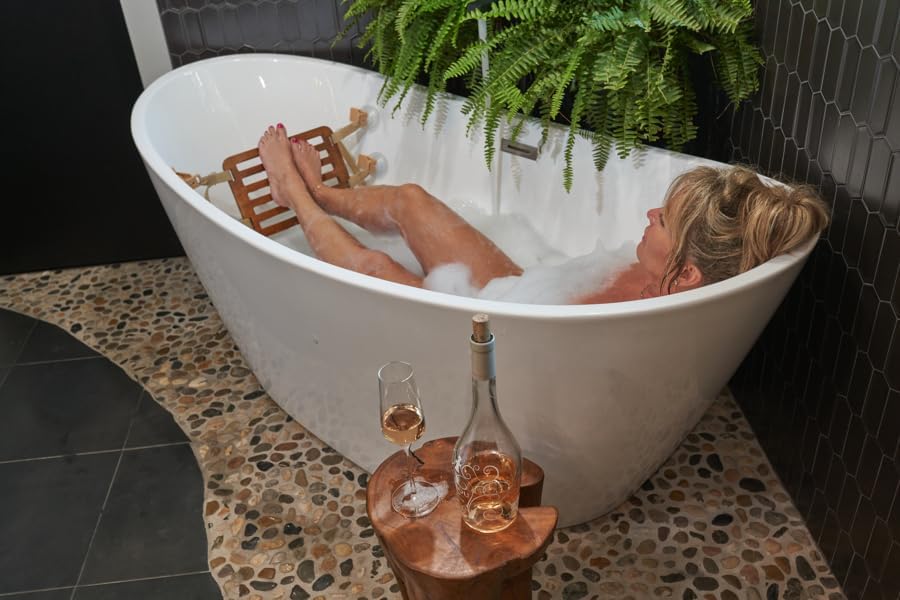 Luxury Sandstone Faux Bathtub Foot Rest