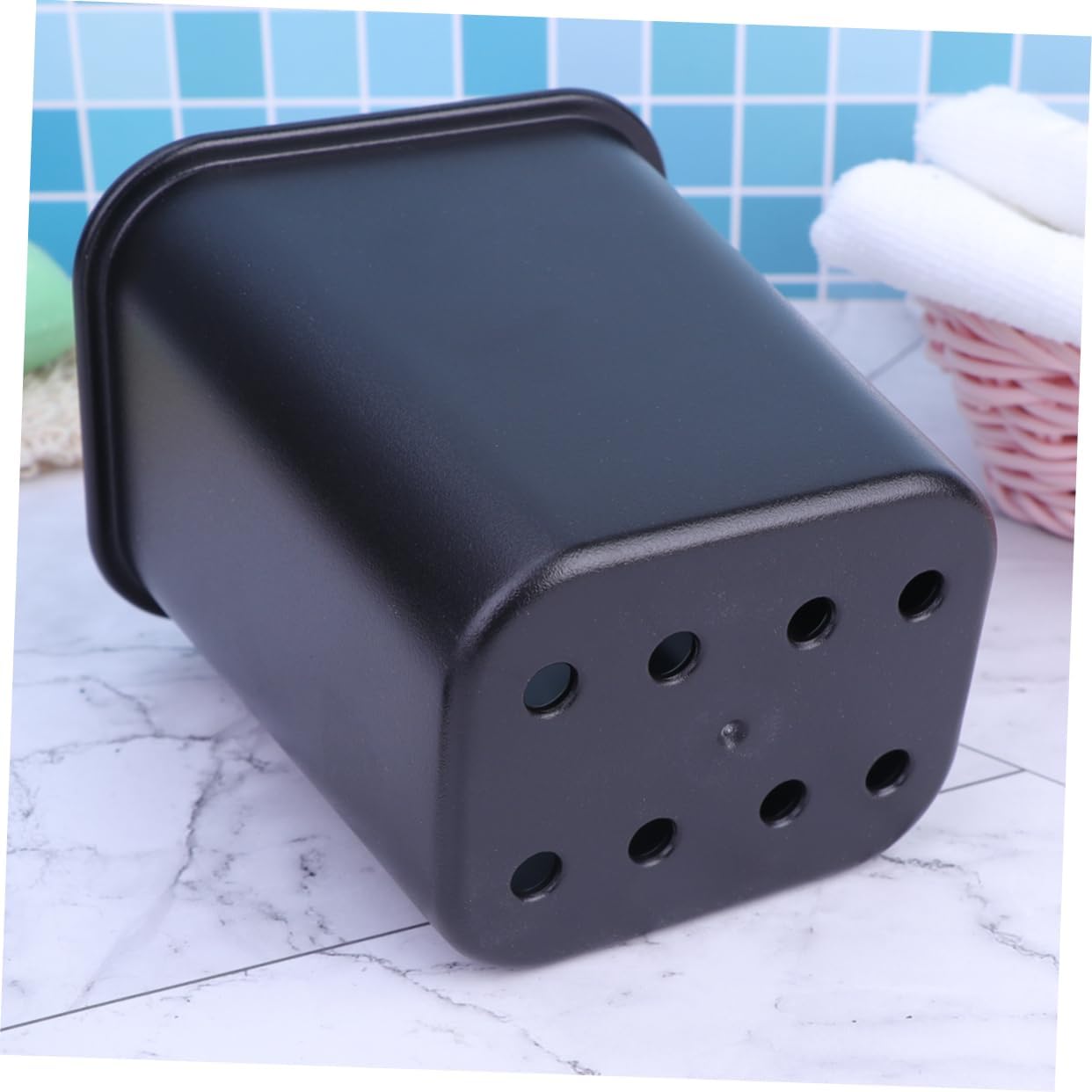 PRETYZOOM Wall Mounted Suction Toothbrush Holder with Toothpaste Mount