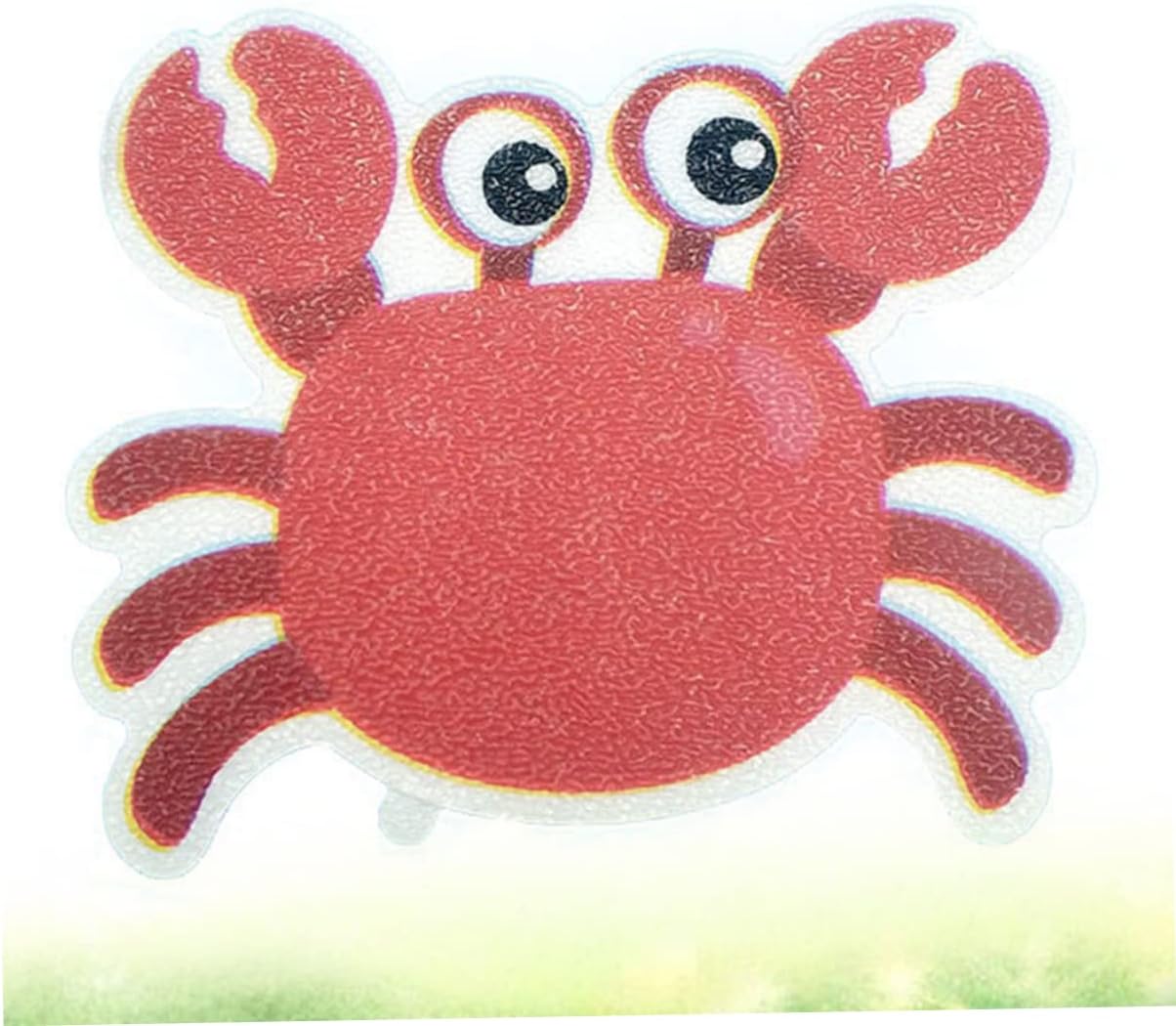 LIFKICH Non-Slip Bathroom Stickers 5pcs Cartoon Crab Design