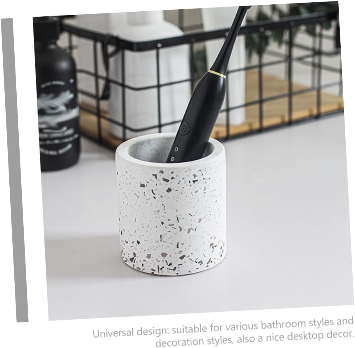 Diatomite Stone Toothbrush Holder with Suction Cup