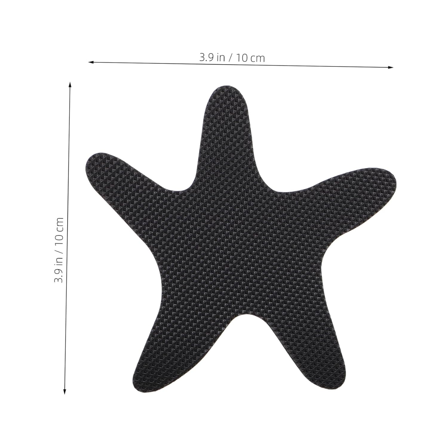 Hemoton 6pcs Non-Slip Sea Star Bath Stickers for Safe Shower Use