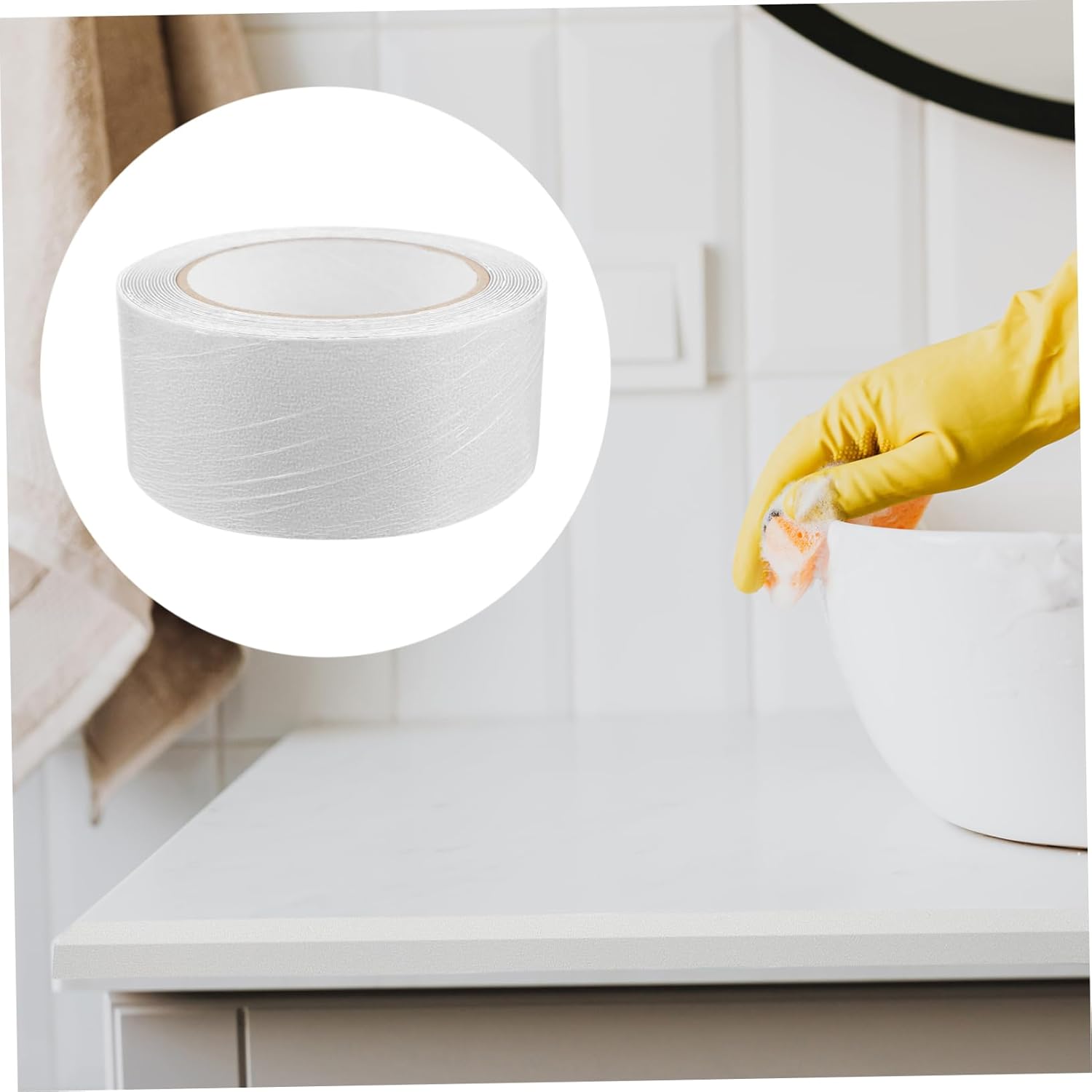 ULTECHNOVO 1 Roll Non-Slip Bathtub Tape Safety for Bathrooms and Showers