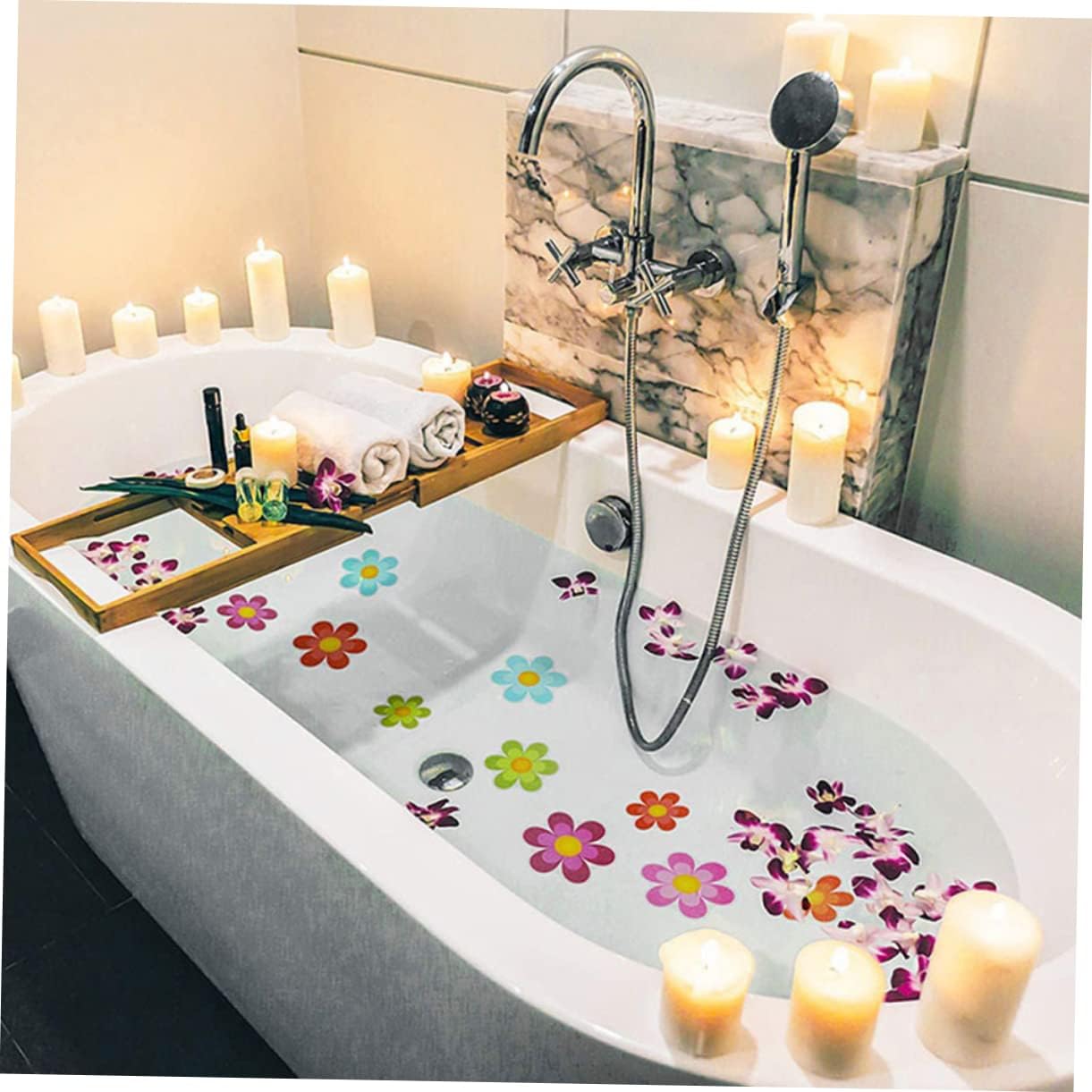 14Pcs Non Slip Bathtub Stickers for Bath Safety