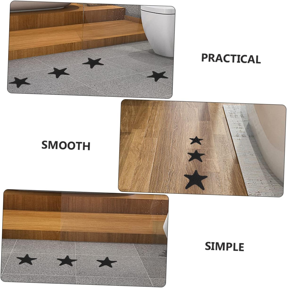 DECHOUS 40Pcs Non Slip Bathtub Stickers