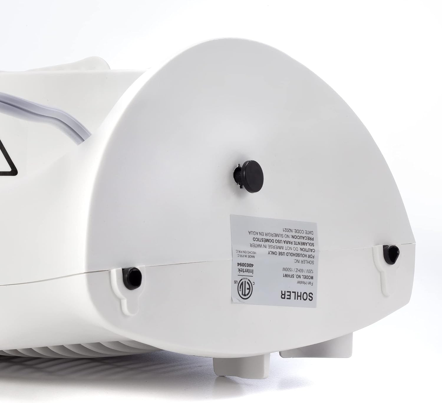 Sohler 1500W Fan Heater with Thermostat and Safety