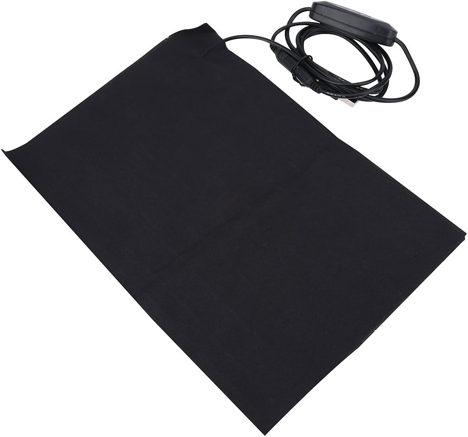 Zerone DC 5V USB Heated Pad with 3 Temperature Modes