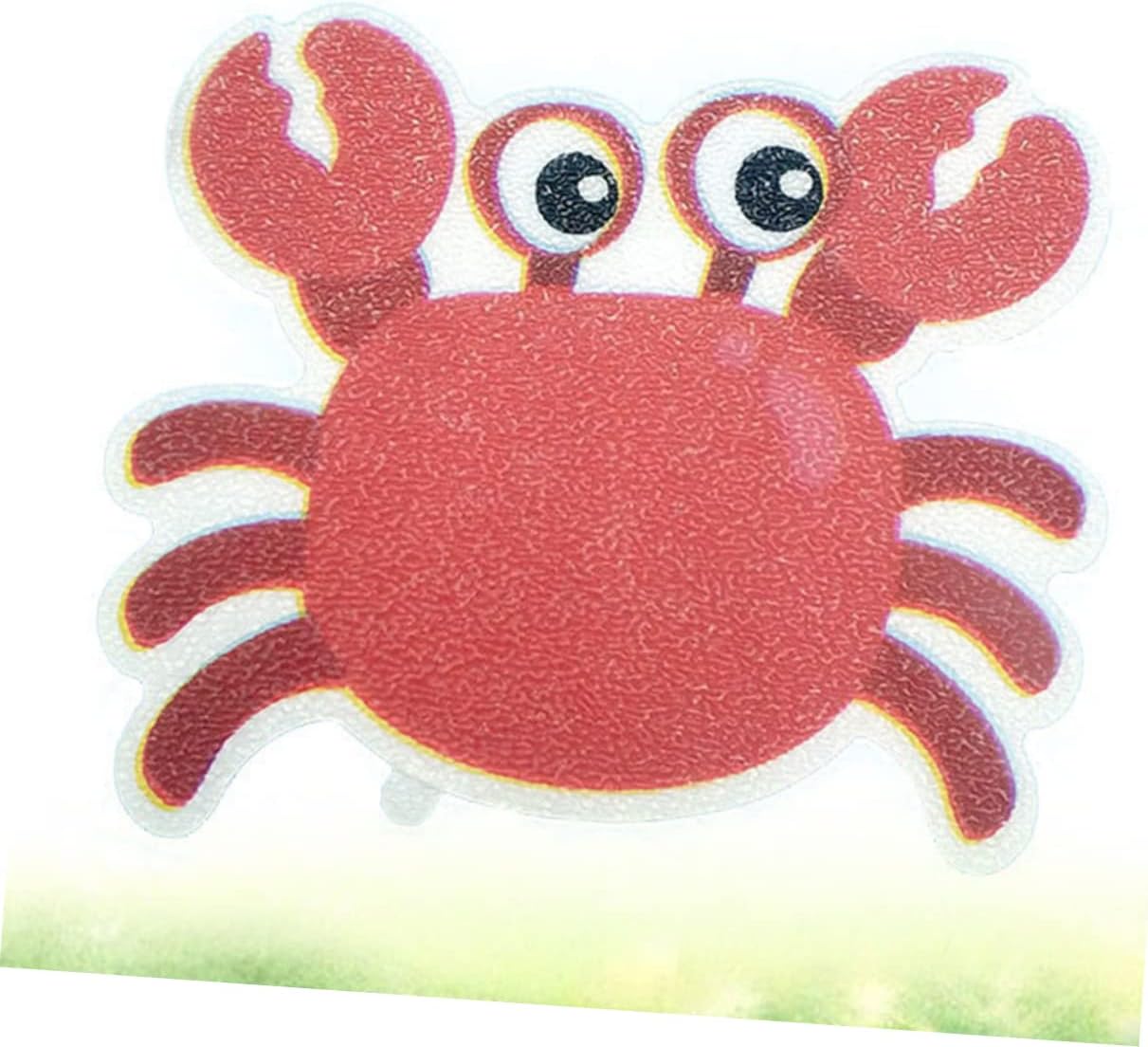 WOONEKY 5PCS Non-Slip Bath Grip Stickers Crab Design