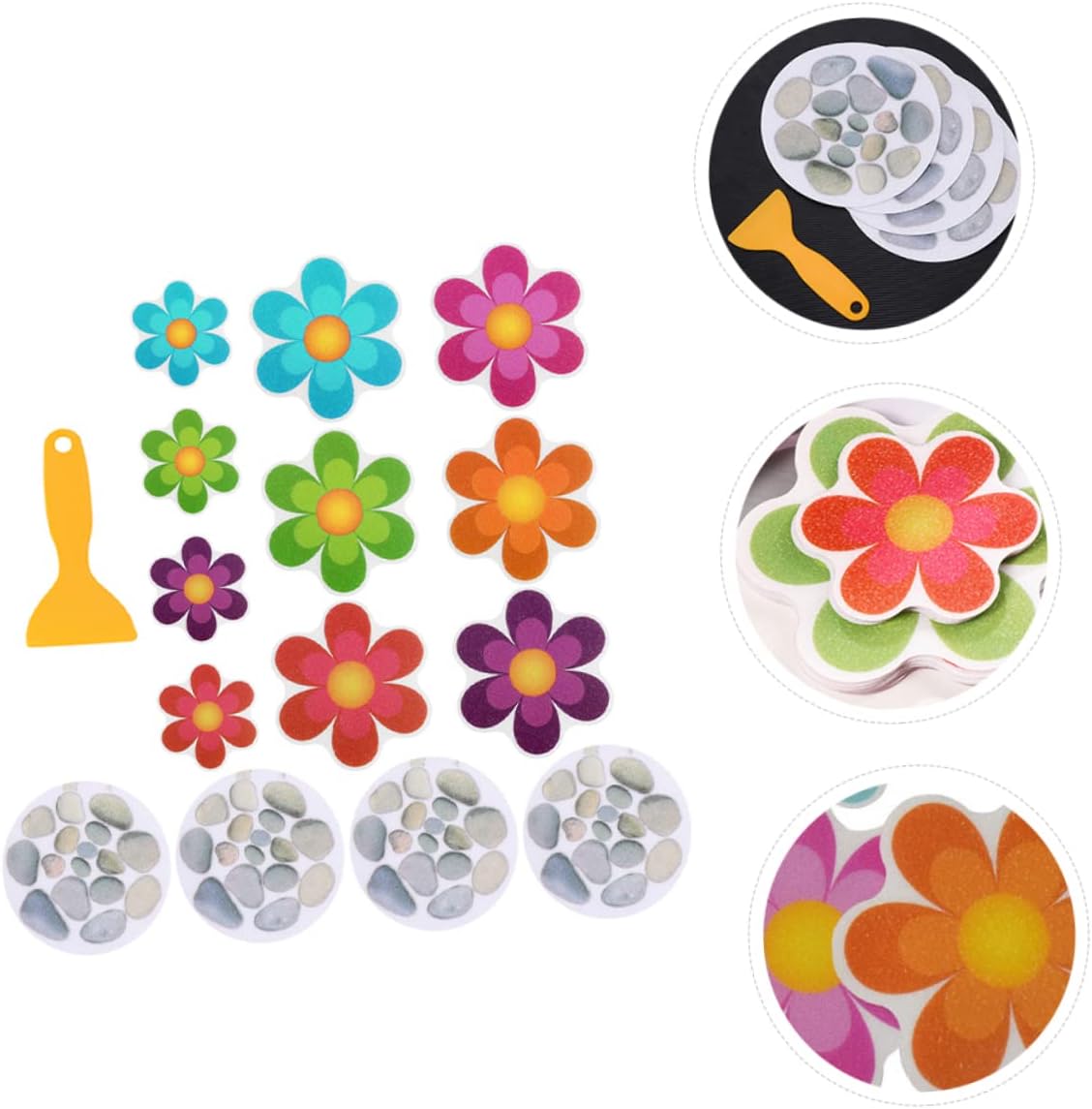 14Pcs Non Slip Bathtub Stickers for Bath Safety