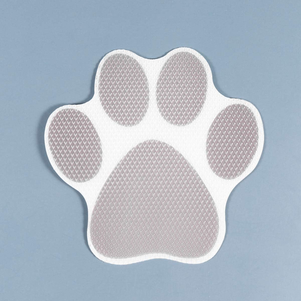 Zerodeko 30pcs Dog Paw Cartoon Bath Stickers - Non-Slip Decals for Safety