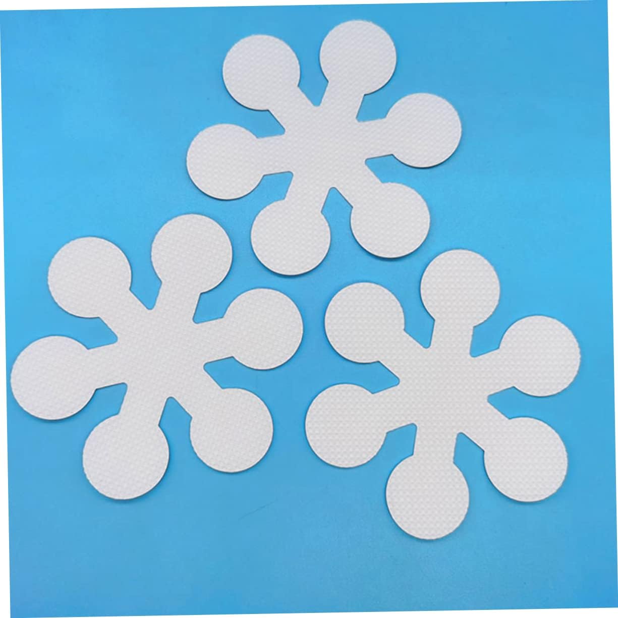 STOBAZA 20 Pack Snowflake Non-Slip Bathtub Decals